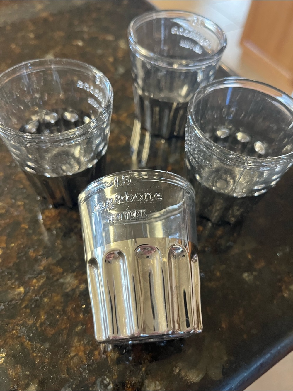 Rag & Bone shot glasses